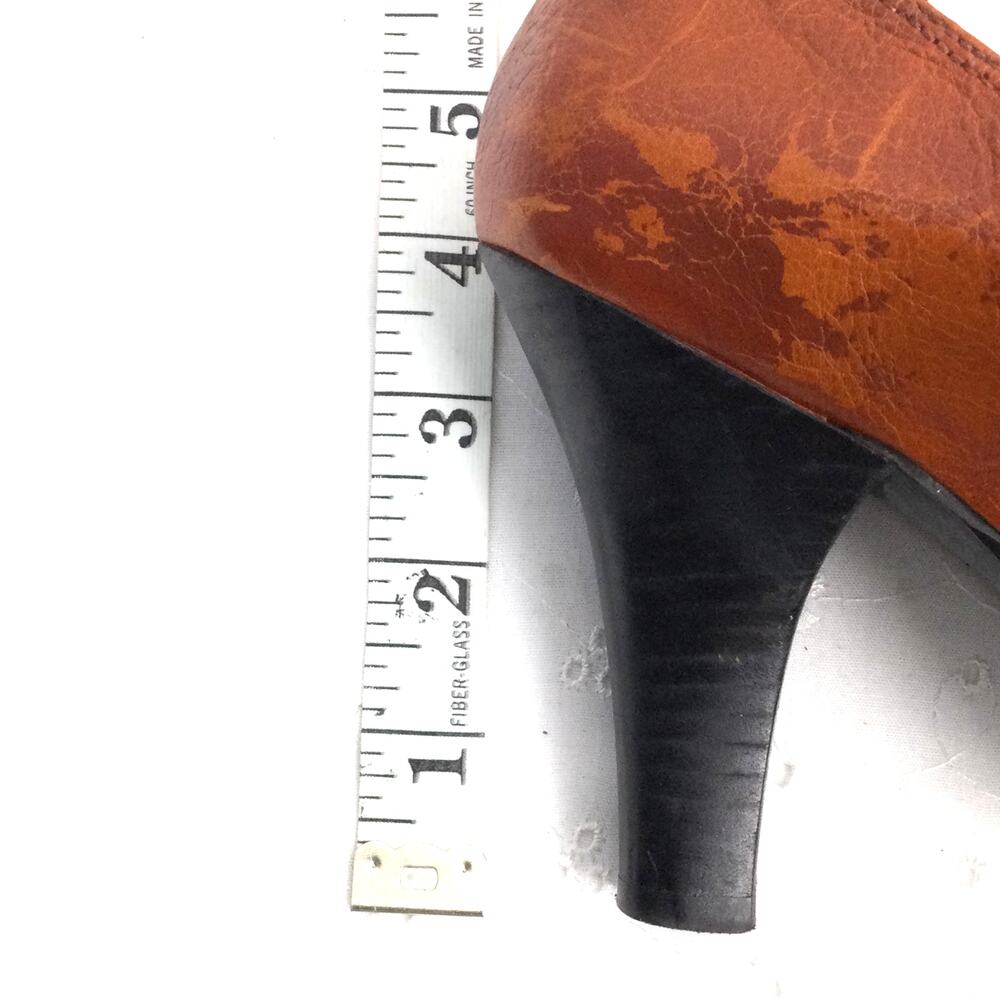 One of 2 Dark Academia Whimsigoth Steampunk Lace Up Pointed Toe Shoe 39 - Picture 13 of 13